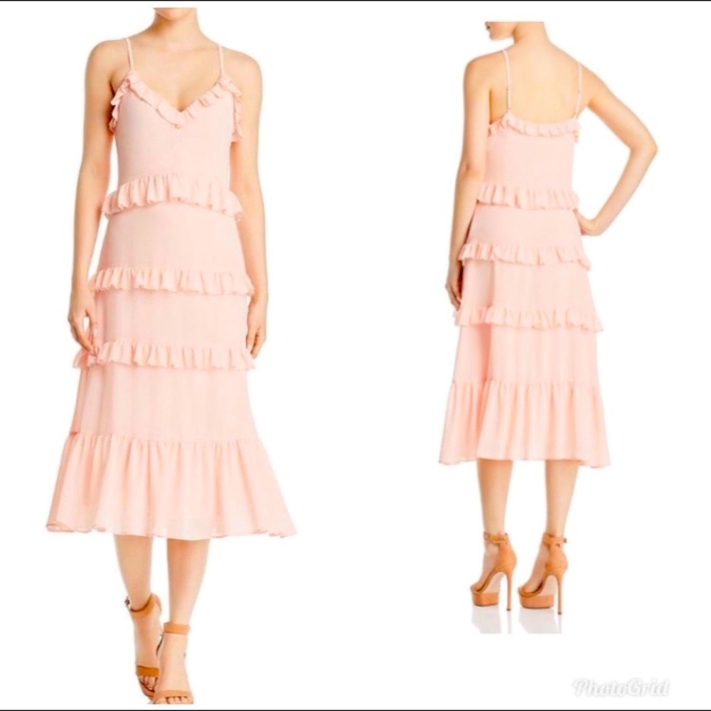 New Michael Michael Kors  Ruffle-Trimmed  Dress